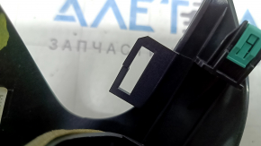 Дефлектор воздуховода передней панели правый Ford Bronco Sport 21-26 серый с черной накладкой, сломаны крепления