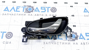 Ручка двери внутренняя передней левой Nissan Rogue Sport 17-22 хром, царапины