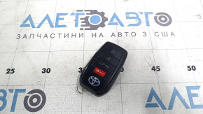 Ключ smart Toyota Venza 21- 4 кнопки, с жалом, царапины