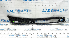 Накладка передней панели правая BMW X5 F15 14-18 под дерево, царапины