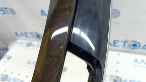 Накладка передней панели правая BMW X5 F15 14-18 под дерево, царапины