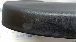 Ornamente ușă față stânga BMW X5 F15 14-18 piele neagră Dakota, Harman Kardon, inserție și cotiera piele neagră, ornament sub braț, cu iluminare și mâner, zgârieturi, rupturi, lovituri