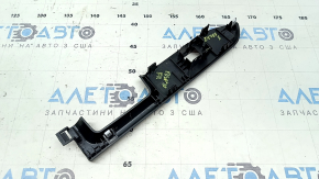 Ornament control ridicare geam dreapta față Ford Bronco Sport 21-25 negru, crăpat în suport, zgârieturi