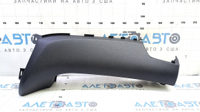 Накладка передней панели правая нижняя Nissan Rogue Sport 20-22 черная