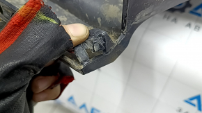 Бампер передний голый BMW X5 F15 14-18 под 2 парктроника, омыватели фар, камеру, графит A90, тычки, надломаны крепления