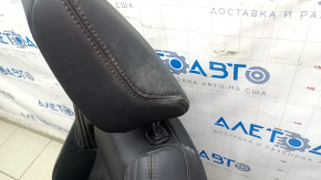 Водительское сидение Toyota Venza 21-24 электро, с airbag, кожа черная, подогрев, вентиляция, перфорация, XLE, под химчистку, царапины