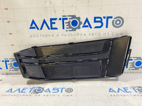 Решетка переднего бампера левая Audi A4 B9 17-17 s-line, без радара, хром
