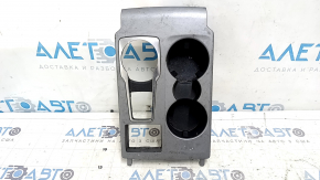 Накладка центральной консоли подстаканники Ford Bronco Sport 21-26 серая, царапины, потерта, под чистку