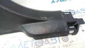 Ornament montan central stânga jos Ford Bronco Sport 21-25 negru, zgârieturi, suport defect, necesită curățare