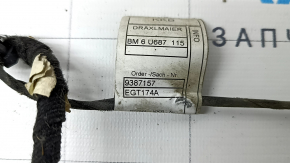 Проводка на замок порта зарядки BMW X5 F15 16-18 plug-in