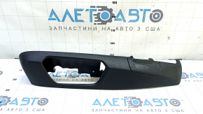Накладка боковая водительского сидения левая BMW 3 F30 12-18 черная, под электро управление, с заглушкой, царапины