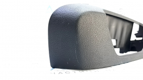 Ornamente scaun șofer stânga BMW 3 F30 12-18 negru, pentru control electric, cu mufă, zgârieturi 