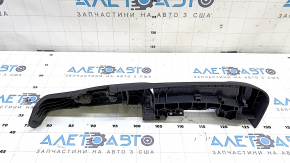 Ornamente scaun șofer stânga BMW 3 F30 12-18 negru, pentru control electric, cu mufă, zgârieturi 