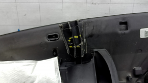 Panou frontal Torpedo cu AIRBAG BMW X5 F15 14-18 piele neagră Dakota, proiectare inferioară