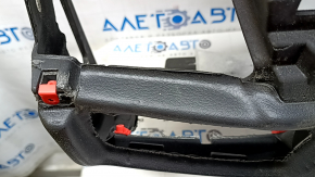 Panou frontal Torpedo cu AIRBAG BMW X5 F15 14-18 piele neagră Dakota, proiectare inferioară