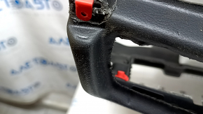 Panou frontal Torpedo cu AIRBAG BMW X5 F15 14-18 piele neagră Dakota, proiectare inferioară
