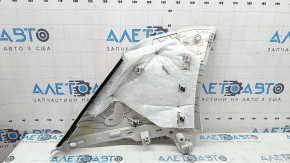Ornament stâlp spate în fața geamului dreapta Ford Bronco Sport 21-25 gri, zgârieturi, necesită curățare, uzat