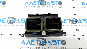 Дефлектор воздуховода центральной консоли BMW X5 F15 14-18 черный, под управление климатом, царапины