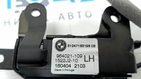 Замок багажника нижний левый BMW X5 F15 14-18 с тросиком