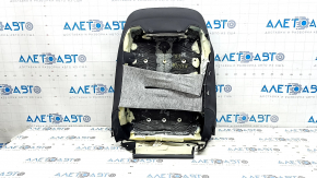 Обшивка спинки пассажирского сидения BMW X5 F15 14-18 кожа черная Dakota, с подогревом, царапины, потрескана