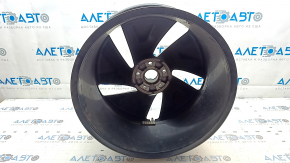 Диск колесный R20 X 8J ET45 Volkswagen ID.4 21-22 черный глянец, Drammen, бордюрка, царапины