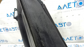 Tapițerie scaun șofer BMW X5 F15 14-18 piele neagră Dakota