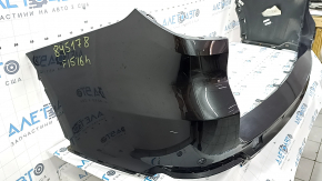 Бампер задний голый BMW X5 F15 14-18 Base под парктроники, графит