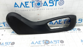 Накладка управлением пассажирского сиденья BMW X5 F15 14-18 под электро, черная