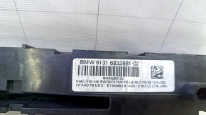 Панель управления центральная BMW 3 F30 12-18 хром, под навигацию
