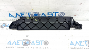 Накладка салазок водительского сиденья передняя BMW X5 F15 14-18 черная