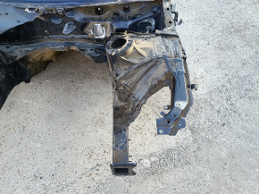 Sfert stânga față Audi A4 B9 17-20 pe caroserie, albastru