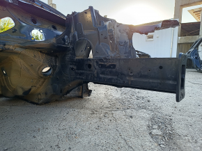 Sfert stânga față Audi A4 B9 17-20 pe caroserie, albastru