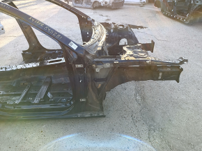Четверть передняя правая Audi A4 B9 17-20 на кузове, синяя