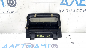 Ornament panou frontal stânga jos BMW 3 F30 12-18 negru, sub butonul de avertizare la părăsirea benzii de rulare