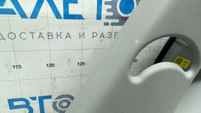 Накладка задней стойки левая Kia Niro 17-22 HEV, PHEV серая, царапины