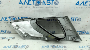 Накладка задней стойки левая Kia Niro 17-22 HEV, PHEV серая, царапины