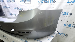 Бампер задний голый BMW 3 F30 16-18 без парктроников, под молдинг, надорван