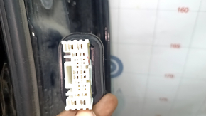Ansamblu ușă spate stânga pentru Kia Niro 17-22, fumuriu, SWP alb, îndoit