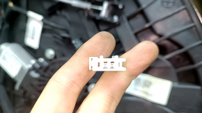 Ansamblu ușă spate stânga pentru Kia Niro 17-22, fumuriu, SWP alb, îndoit