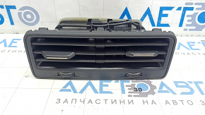 Дефлектор воздуховода центральной консоли (2 ряд) Audi Q8 19-19 черный