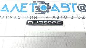 Emblemă inscripționată QUATTRO hayon Audi Q8 19-25