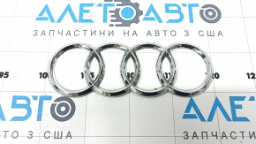 Эмблема значок двери багажника Audi Q8 19-26 хром