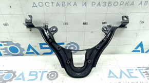 Накладка руля Kia Niro 17-19 хром, 2 части, царапины, трещина в креплении, сломан крепеж, потерт хром