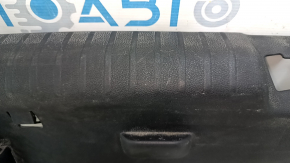 Накладка проема багажника Kia Niro 17-22 HEV под поддон, черная, царапины, примята