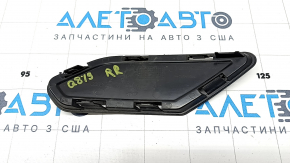 Накладка губы заднего бампера правая Audi Q8 19-23 структура