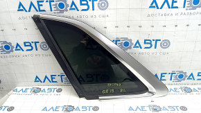 Geam spate stânga cu geam orb, fumuriu, bandă cromată, Audi Q8 19-20