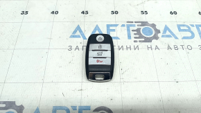 Ключ Kia Niro 17-22 HEV, PHEV Smart key, 4 кнопки, потерт, царапины
