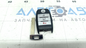 Ключ Kia Niro 17-22 HEV, PHEV Smart key, 4 кнопки, потерт, царапины
