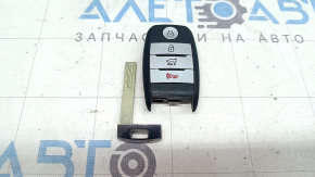 Ключ Kia Niro 17-22 HEV, PHEV Smart key, 4 кнопки, потерт, царапины