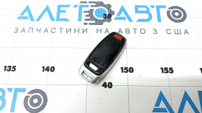 Ключ Audi Q8 19-26 4 кнопки, черный глянец, потерт, тычки, царапины